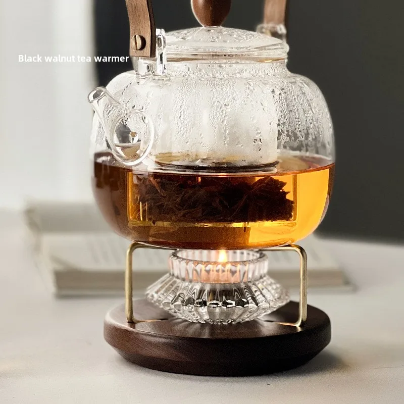 Outdoor Camping Kettle - Подставка для чайника из черного ореха