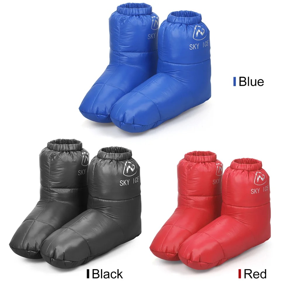 Outdoor Camping Slippers - Зимние термопуховые походные спальные ботинки, спальный