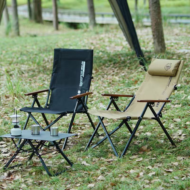 Outdoor Camping Hammock Chair - Складное кресло-шезлонг с высокой спинкой для