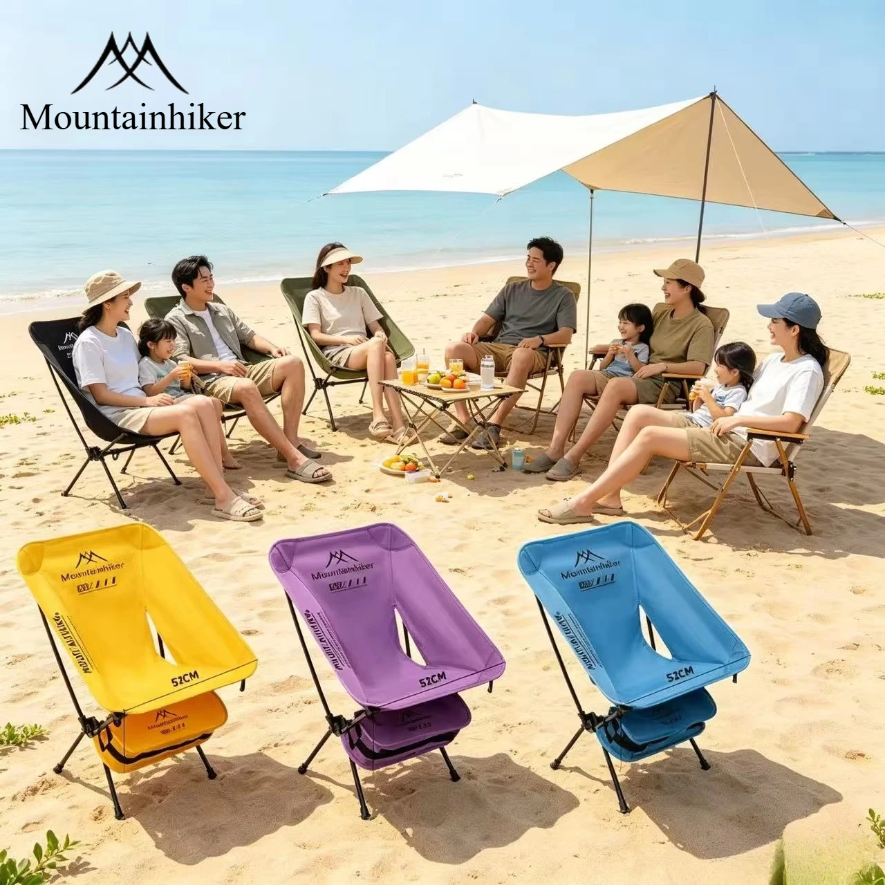 Outdoor Camping Hammock Chair - Ультралегкое складное кресло-луна из алюминиевого сплава