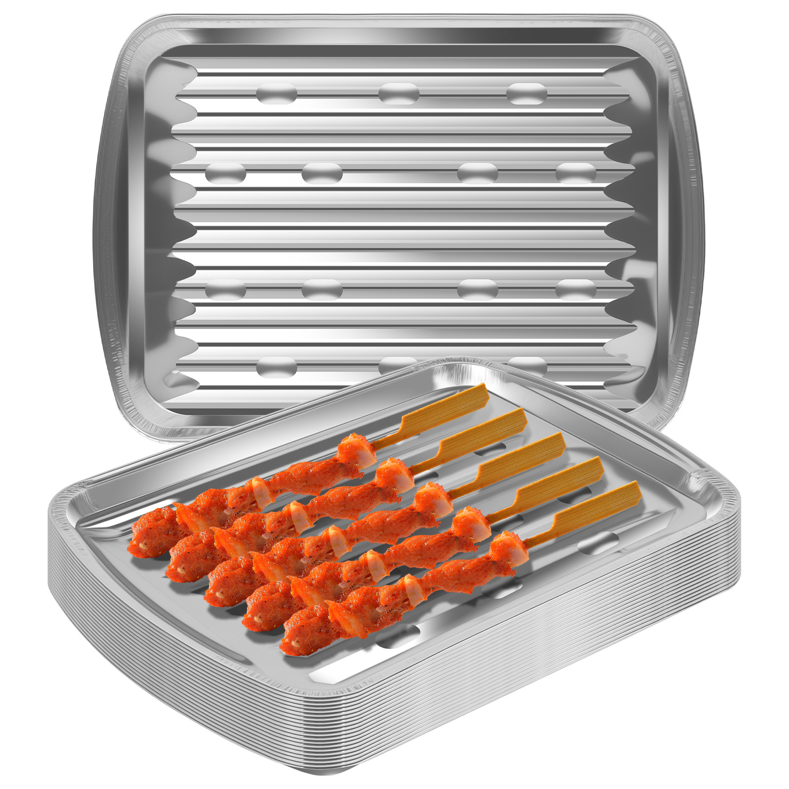 Outdoor Camping Kitchen - Формы из алюминиевой фольги, антипригарные формы