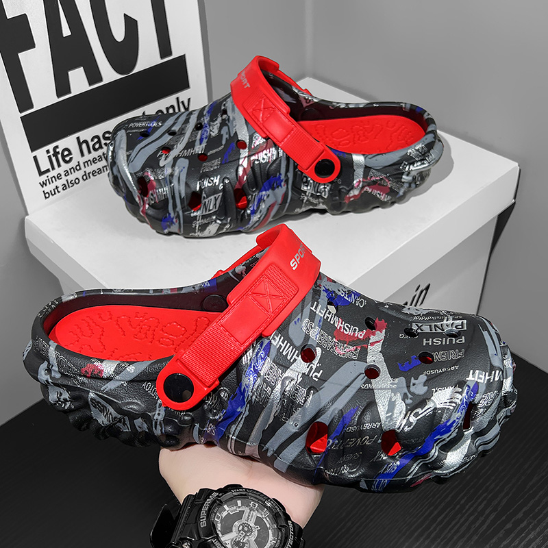 Outdoor Camping Slippers - Мужские сандалии большого размера для рыбалки,