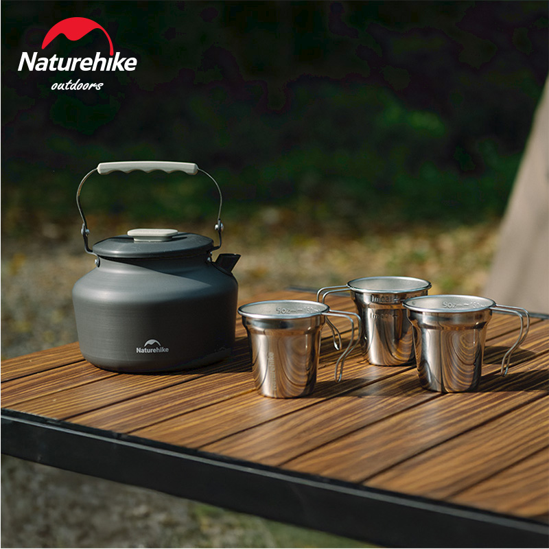 Outdoor Camping Kettle - Naturehike походная посуда чайник 1,4 л