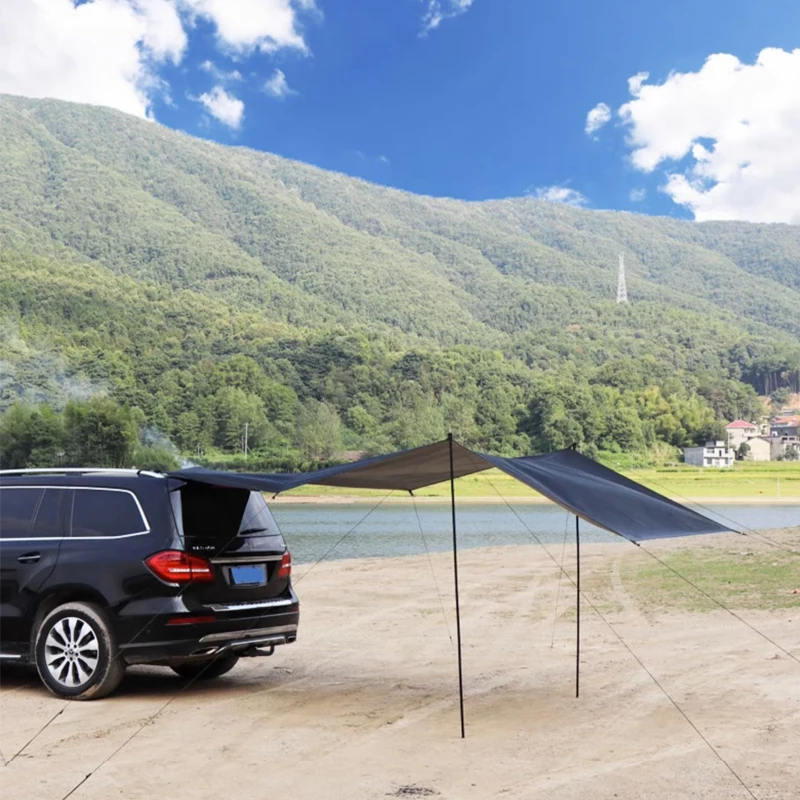 Автомобильный анти-УФ боковой  – обзор и цена Outdoor Camping Van Tent