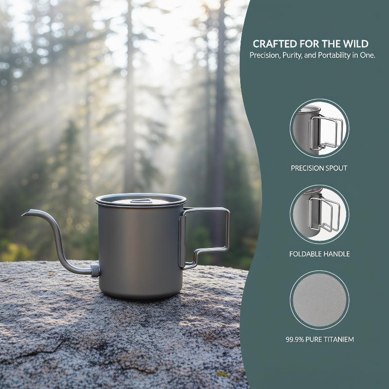 Чайник для заваривания кофе из – обзор и цена Outdoor Camping Kettle