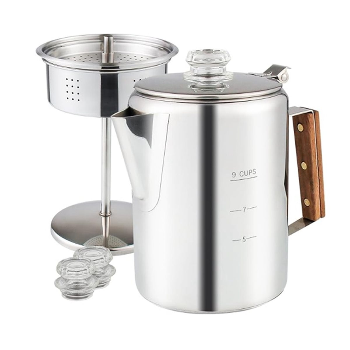 Совместимые кофеварки для плит – обзор и цена Camp Percolator Coffee