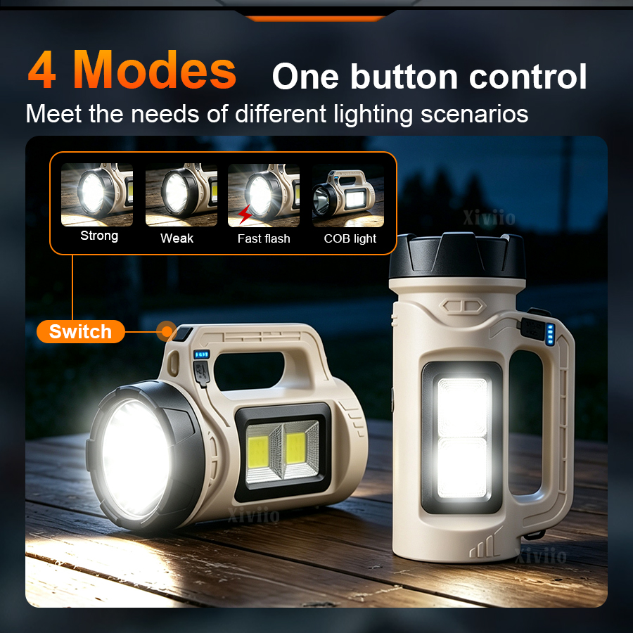 Многосценный портативный свето – обзор и цена Outdoor Camping And Fishing