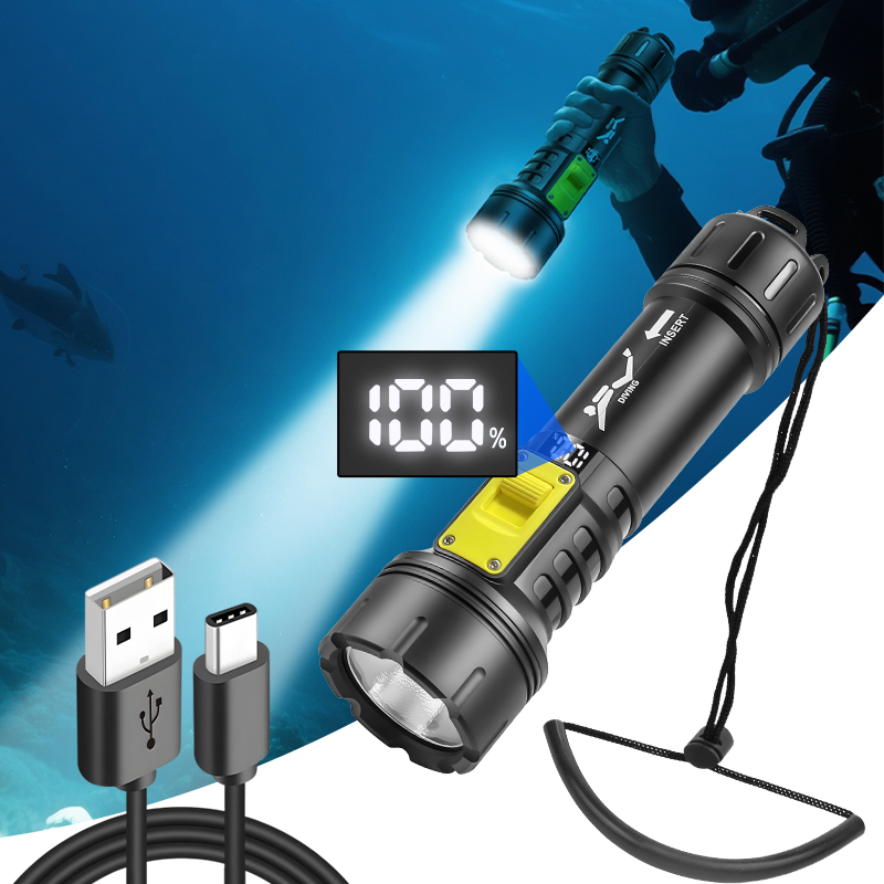Новый фонарик для дайвинга XHP – обзор и цена Outdoor Camping And Fishing