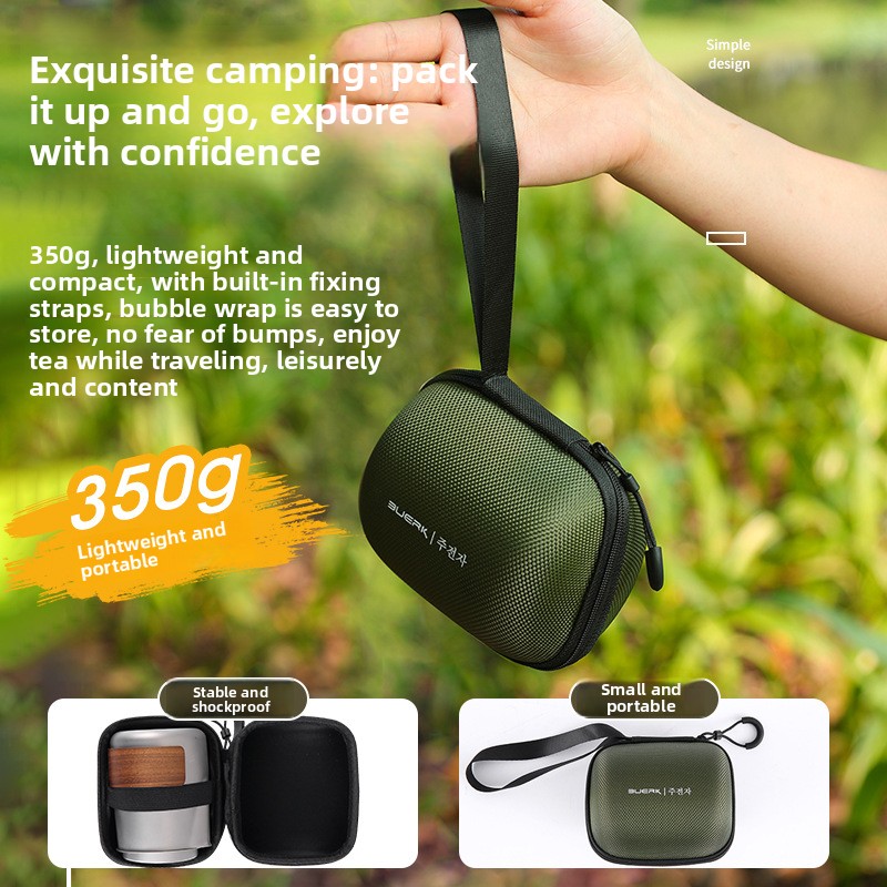 Портативный дорожный чайный на – обзор и цена Outdoor Camping Kettle