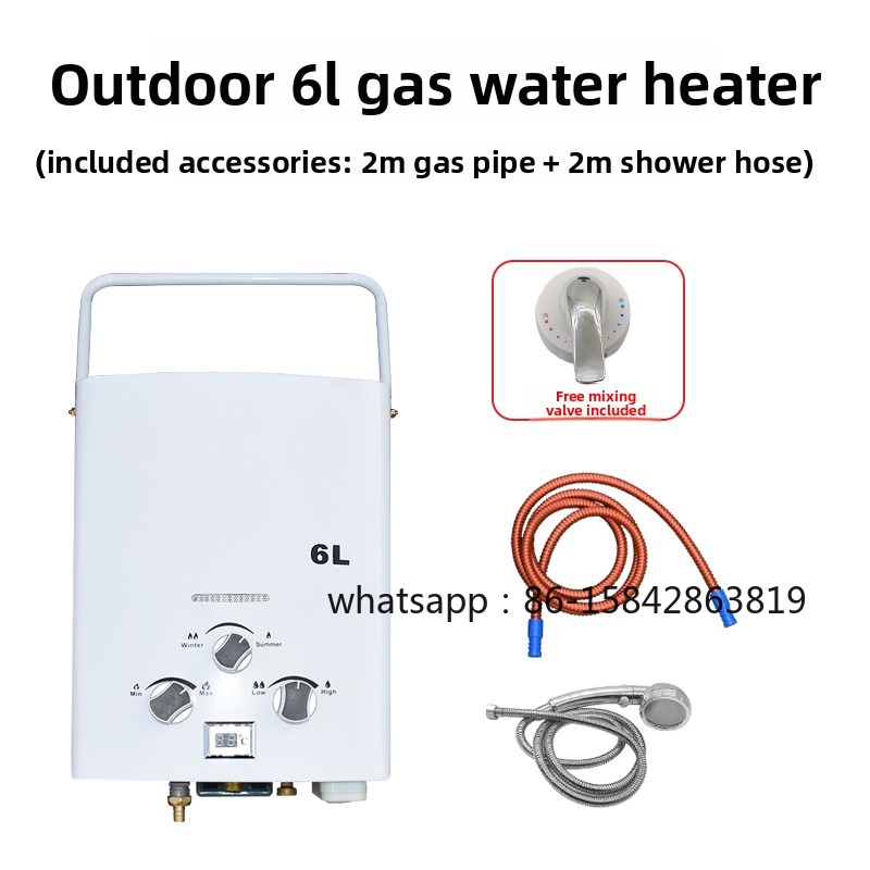 Газовый водонагреватель для ке – обзор и цена Outdoor Camping Water Heater