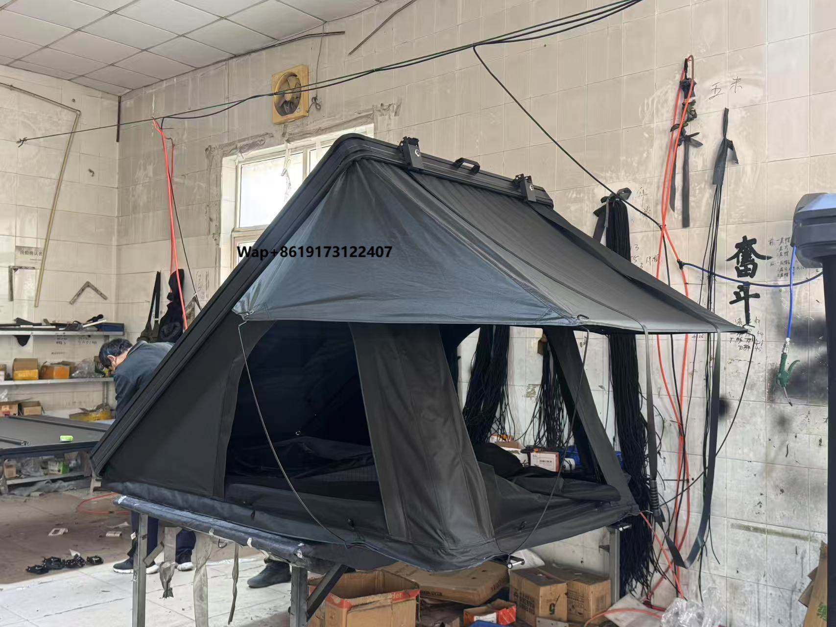Автоматическая палатка на крыш – обзор и цена Outdoor Camping Van Tent