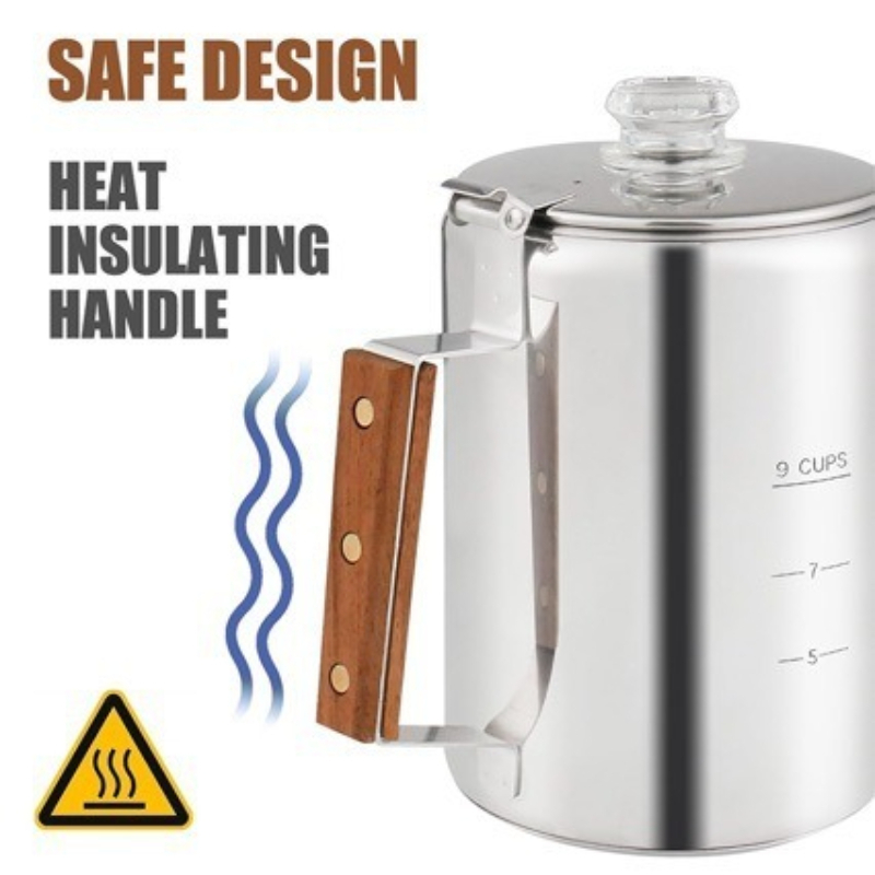 Кофеварка-перколятор из нержав – обзор и цена Camp Percolator Coffee