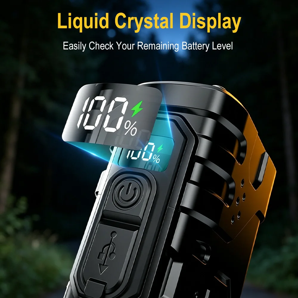 BORUIiT Ручной фонарь EDC с LE – обзор и цена Outdoor Camping And Fishing