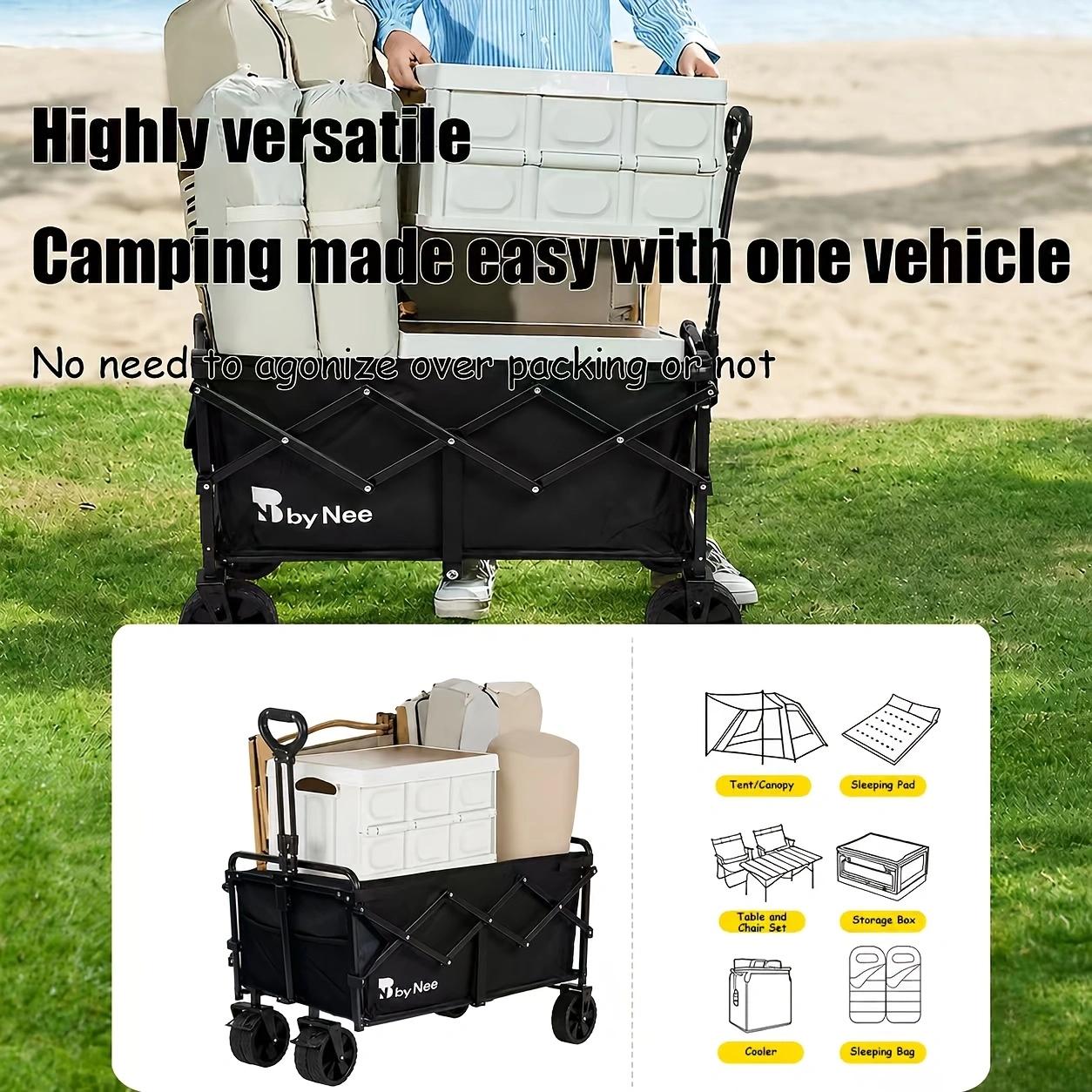 Прочная складная тележка-вагон – обзор и цена Outdoor Camping Shop