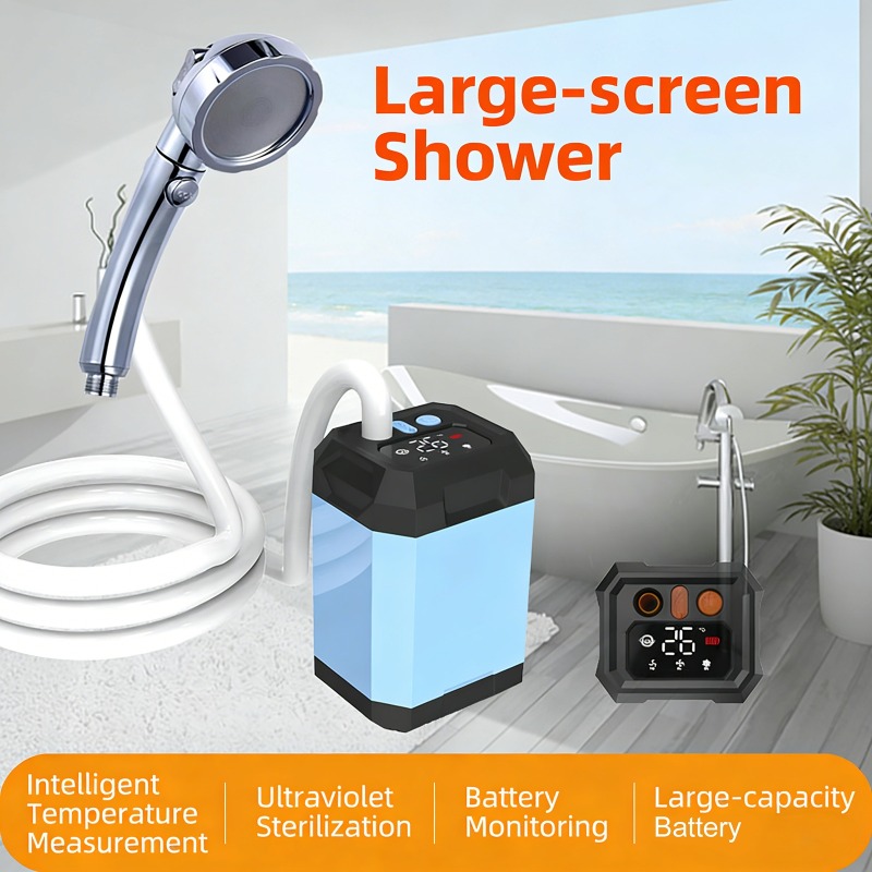 Портативный походный душ 5400  – обзор и цена Outdoor Camping Showers