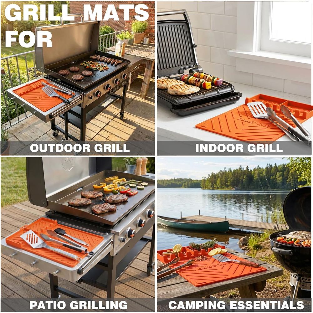 Силиконовые коврики для гриля  – обзор и цена Outdoor Camping Kitchen