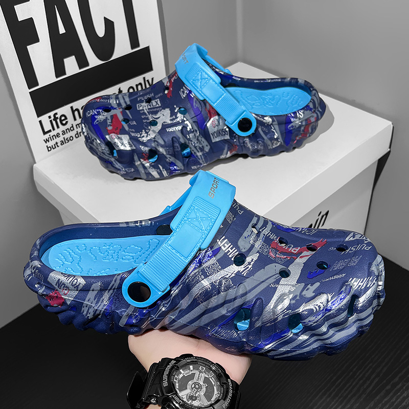 Мужские сандалии большого разм – обзор и цена Outdoor Camping Slippers