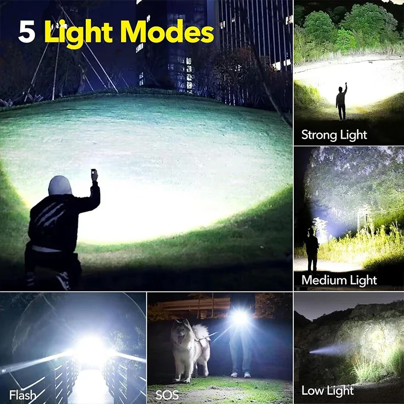 Мощный светодиодный фонарик, п – обзор и цена Outdoor Camping And Fishing
