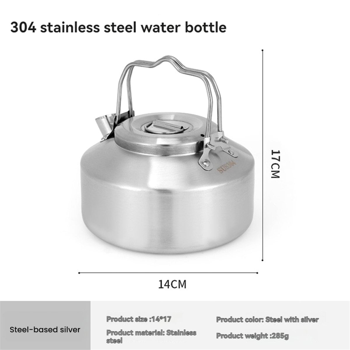 ПОПУЛЯРНЫЙ Чайник из нержавеющ – обзор и цена Outdoor Camping Kettle