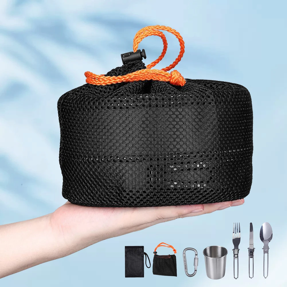 Набор походной посуды: чайник, – обзор и цена Outdoor Camping Kettle