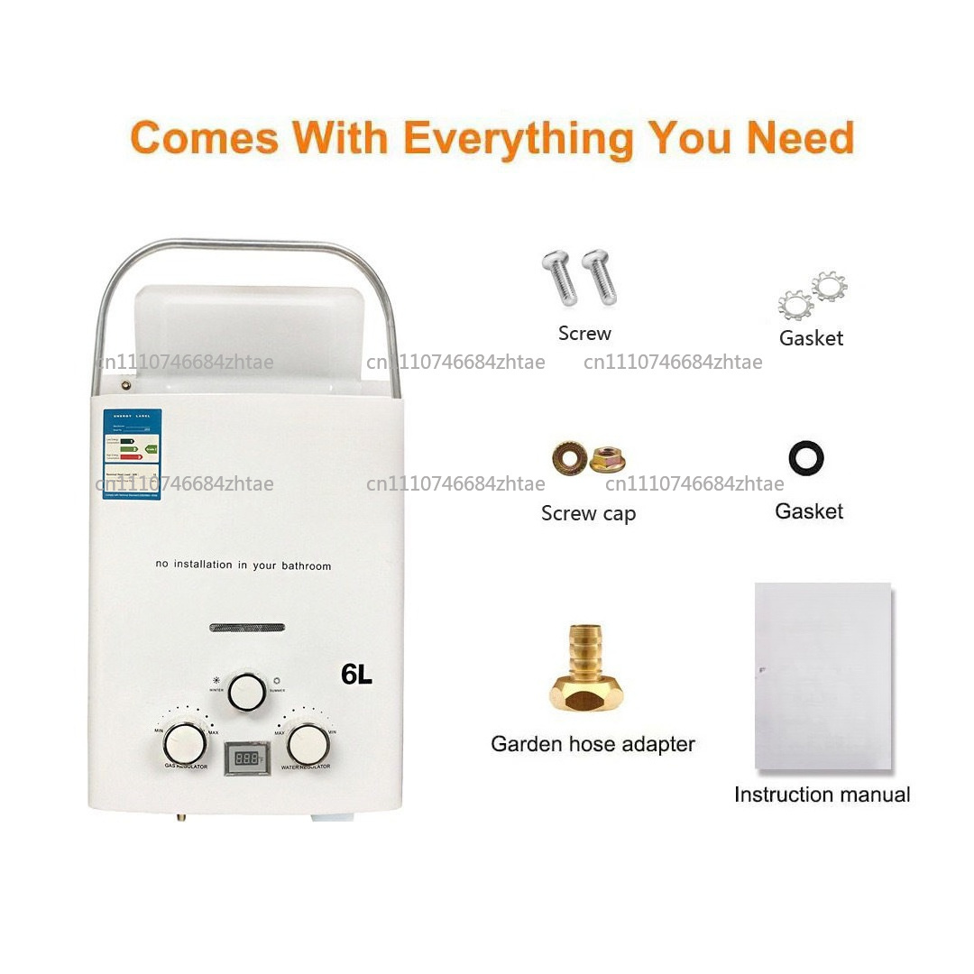 Пропановый газовый проточный в – обзор и цена Outdoor Camping Water Heater